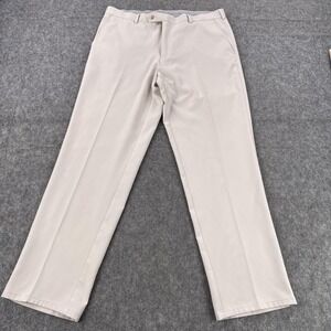 Peter Millar Pants Mens 36x32 Khaki Crown Sport Performance Golf MF16EB78FD